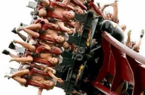 В Англии состоялся «голый заезд» на американских гонках