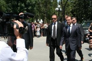 Грузия выразила протест в связи с визитом Медведева в Сухуми