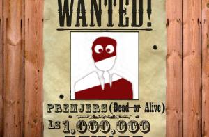 За нового премьера объявлена награда в 1 000 000 Ls