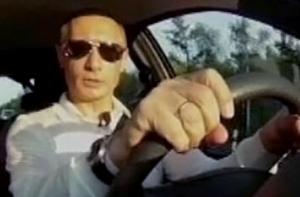 О чем Путин разговаривает за рулем