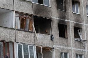 Пожар в Валмиере: 9 пострадавших