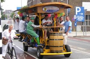 В Германии запретят пивные велосипеды