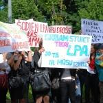 Сегодня по всей Латвии пройдут профсоюзные акции