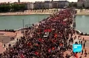 Во Франции началась неделя забастовок