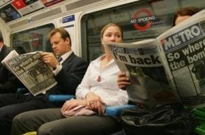 Лондонское «Metro» зазывает в Латвию