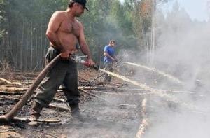 В России продолжаются лесные пожары