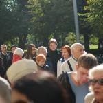 Рижские избиратели выстроились в очереди