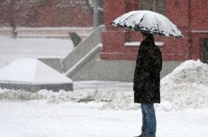 На севере Латвии выпал первый снег