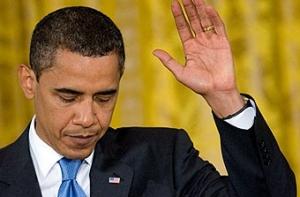 Президенту США разбили лицо