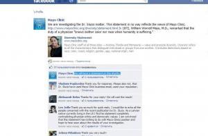 Клиника Мэйо будет удалять комментарии о докторе Слуцисе