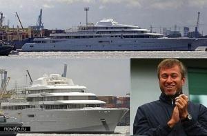Олигарх Абрамович наконец-то получил новую VIP-яхту