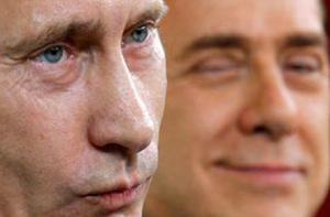 Путин довел Берлускони до обморока