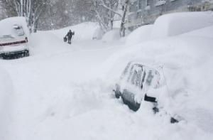 Толщина снежного покрова уже достигла 19 см