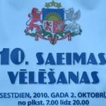 Жители ставят 10-му Сейму плохую оценку
