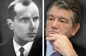 Ющенко недоволен дегероизацией Степана Бандеры
