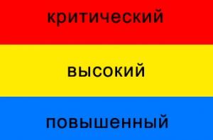 Госдума ввела цветные уровни опасности