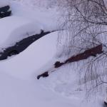 Ригу продолжают освобождать от снежного плена