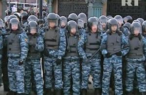 Милиция закрыла Манежную площадь для посетителей