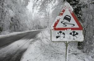 Движение на дорогах Латвии затруднено