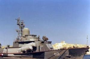 У берегов Мальты замечен ливийский корабль