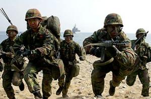 США и Корея развертывают войска перед КНДР