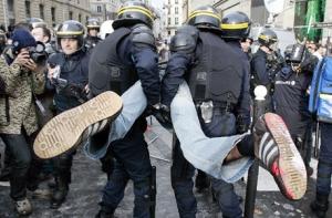В Бельгии произошли столкновения демонстрантов с полицией