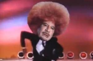 Интернет заполнился ВИДЕОпародиями на Каддафи