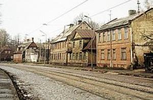 Эстонцев шокировал район улицы Маскавас в Риге