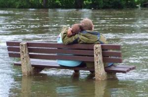Уровень воды в реках постепенно снижается