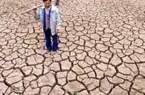 Китай охватила засуха