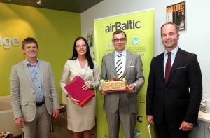 airBaltic отмечает 9 лет авиасообщения с Берлином, Веной и Москвой