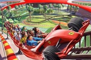 В Нью-Йорке порыв ветра перевернул детский аттракцион