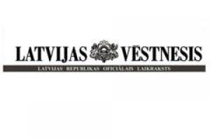 Депутаты поддержали перевод «Latvijas Vēstnesis» в электронный формат
