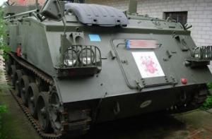 В Литве задержали контрабандный БТР