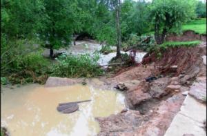 Уровень воды в Салдусе находится в пределах нормы