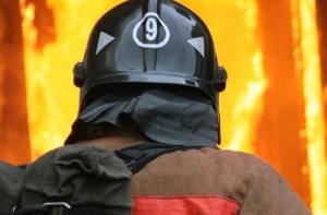 В результате пожара в гараже погиб человек