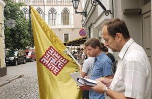 В Вильнюсе открыли памятник поэту Тарасу Шевченко