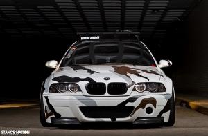 BMW M3 примеряет арктический костюм
