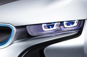 BMW разработает лазерные фары головного света