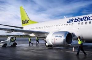 Число пассажиров airBaltic увеличивается