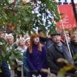 На пикете пришлось задержать одну женщину
