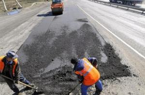 Из-за скользких дорог в Риге образовались пробки