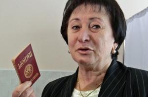 Алла Джиоева объявила себя президентом Южной Осетии