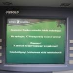FKTK: С банкоматов Krājbanka можно снимать по 50 латов в течение нескольких дней