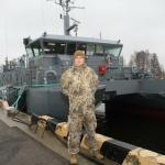 Сегодня жители могут осмотреть военные корабли Латвии