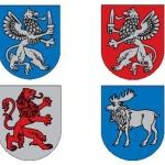 Президент предлагает восстановить гербы регионов Латвии