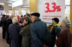 Клиенты Krājbanka спасают свои вклады