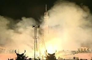 С Байконура на МКС отправили трех космонавтов
