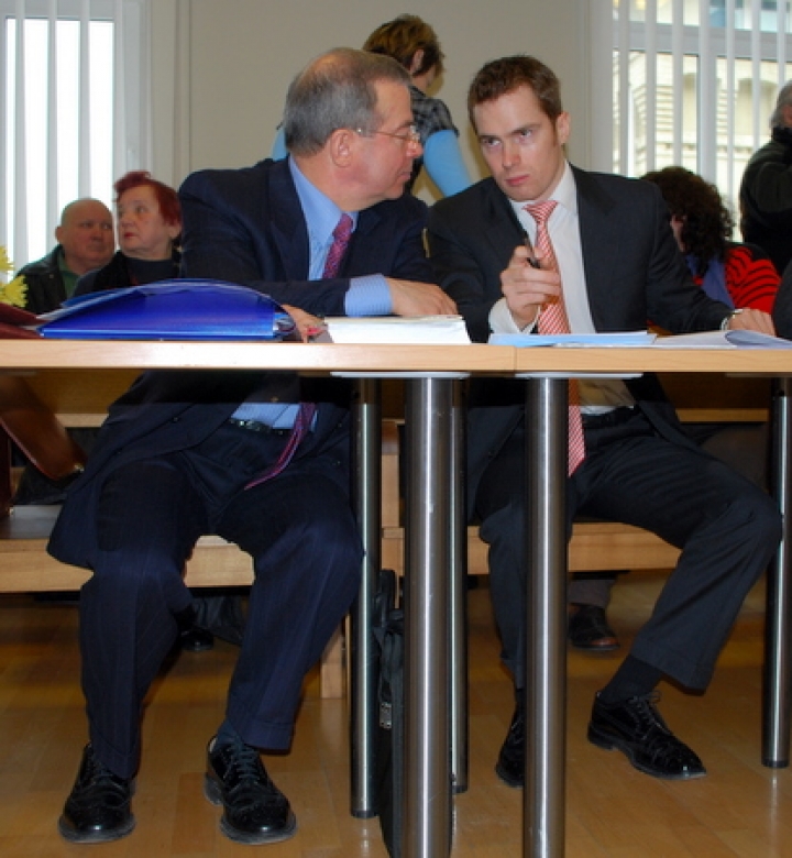 Лембергс на суде называл своего оппонента Остапом Бендером