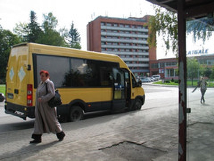 Протесты в Резекне: автомобилисты блокировали главную артерию города